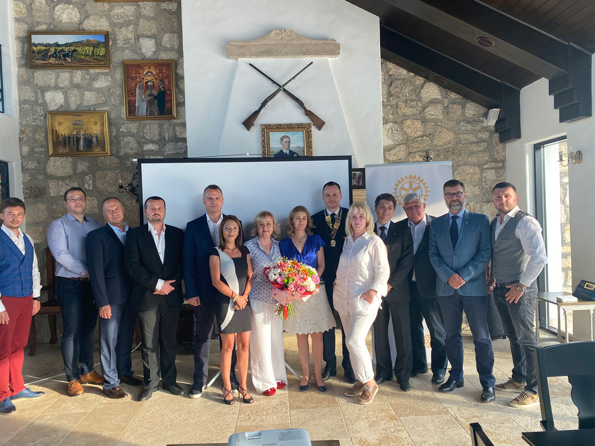 Clubul Rotary Brăila a oficiat ceremonia de Rotire a Colanului în data de 1 Iulie 2022