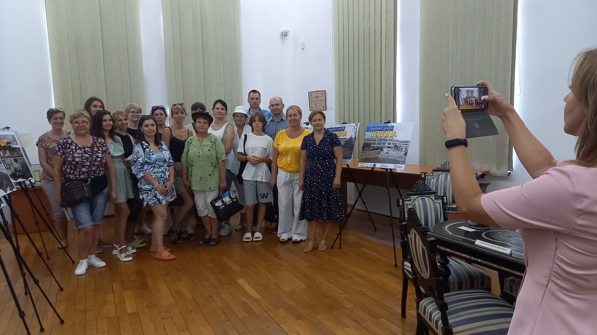 Expoziția "Împreună pentru Ucraina" susținută de Rotary Club Brăila - la Muzeului Brăilei „Carol I”